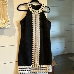 Black and white dress